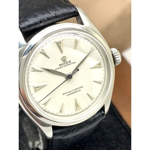 Rolex Oyster Perpetual 6084 Chronometer Men's Watch Swiss Automatic Vint… - Picture 14 of 15